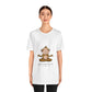 Yoga Monkey Tee - Enjoy Every Moment - Conscience Garment