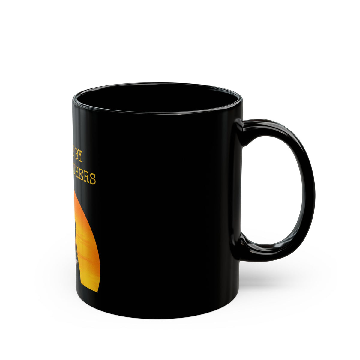 Inspiring Black Mug - We Rise by Lifting Others - Motivational Coffee Cup, Gift for Friends, Inspirational Beverage Mug, Teamwork - Conscience Garment