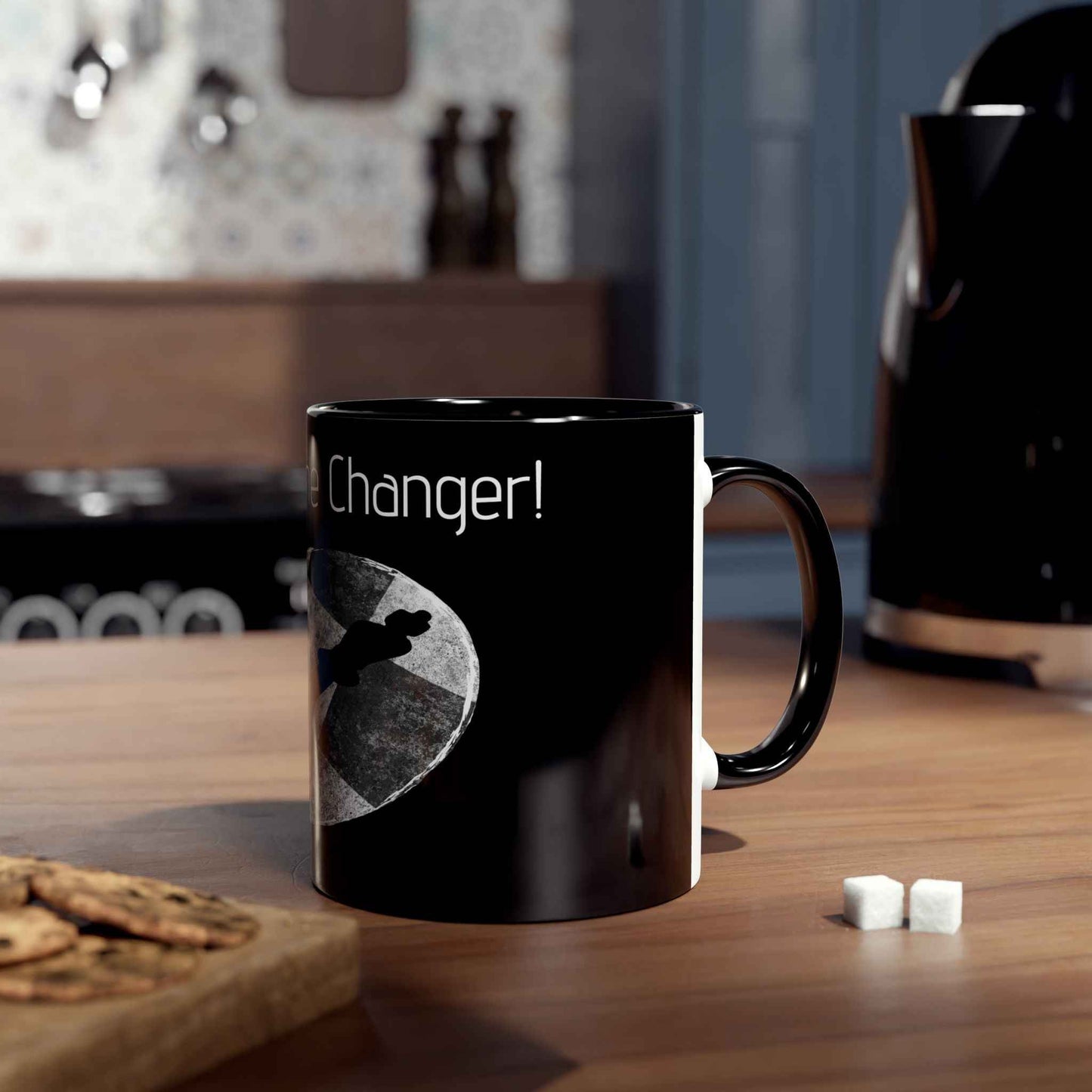 Be a Game Changer, Pawn over powering the King Two-Tone Coffee Mug