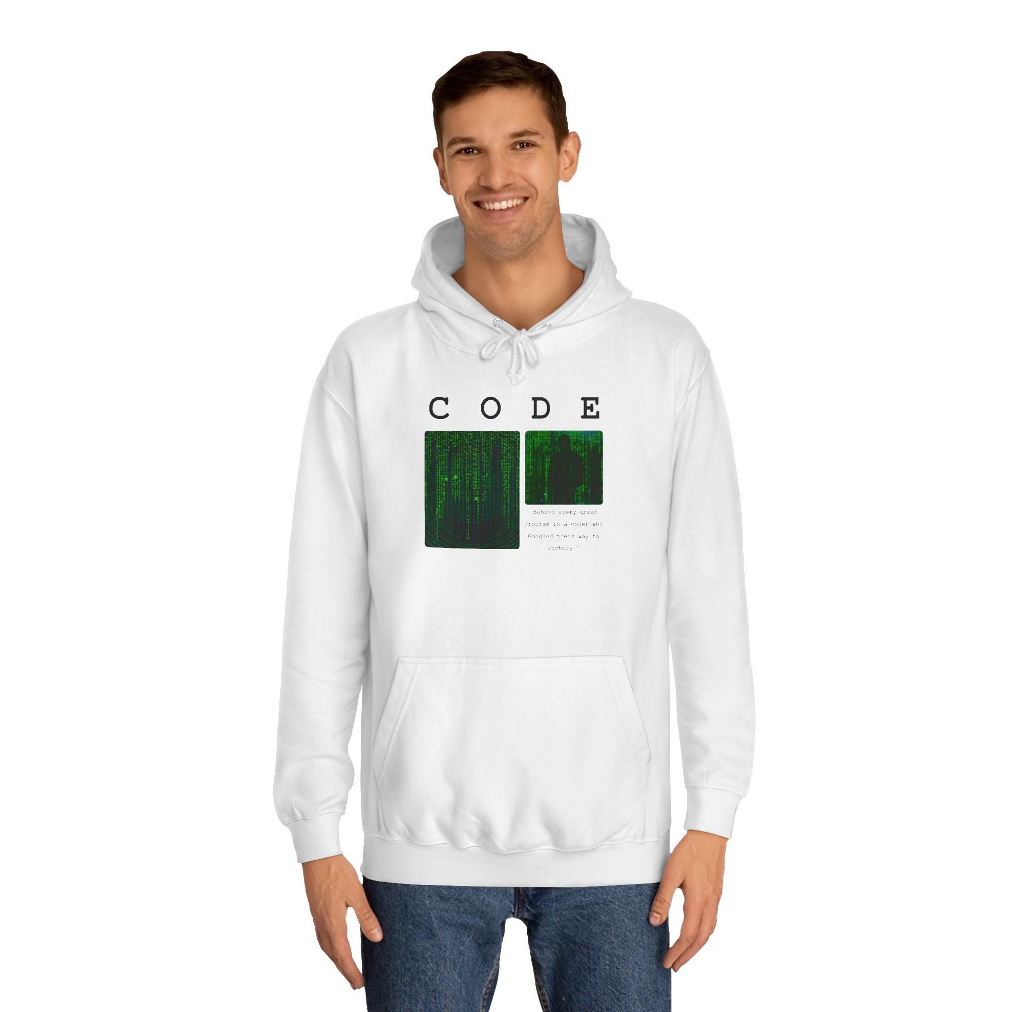 Matrix Code Hoodie - Developer