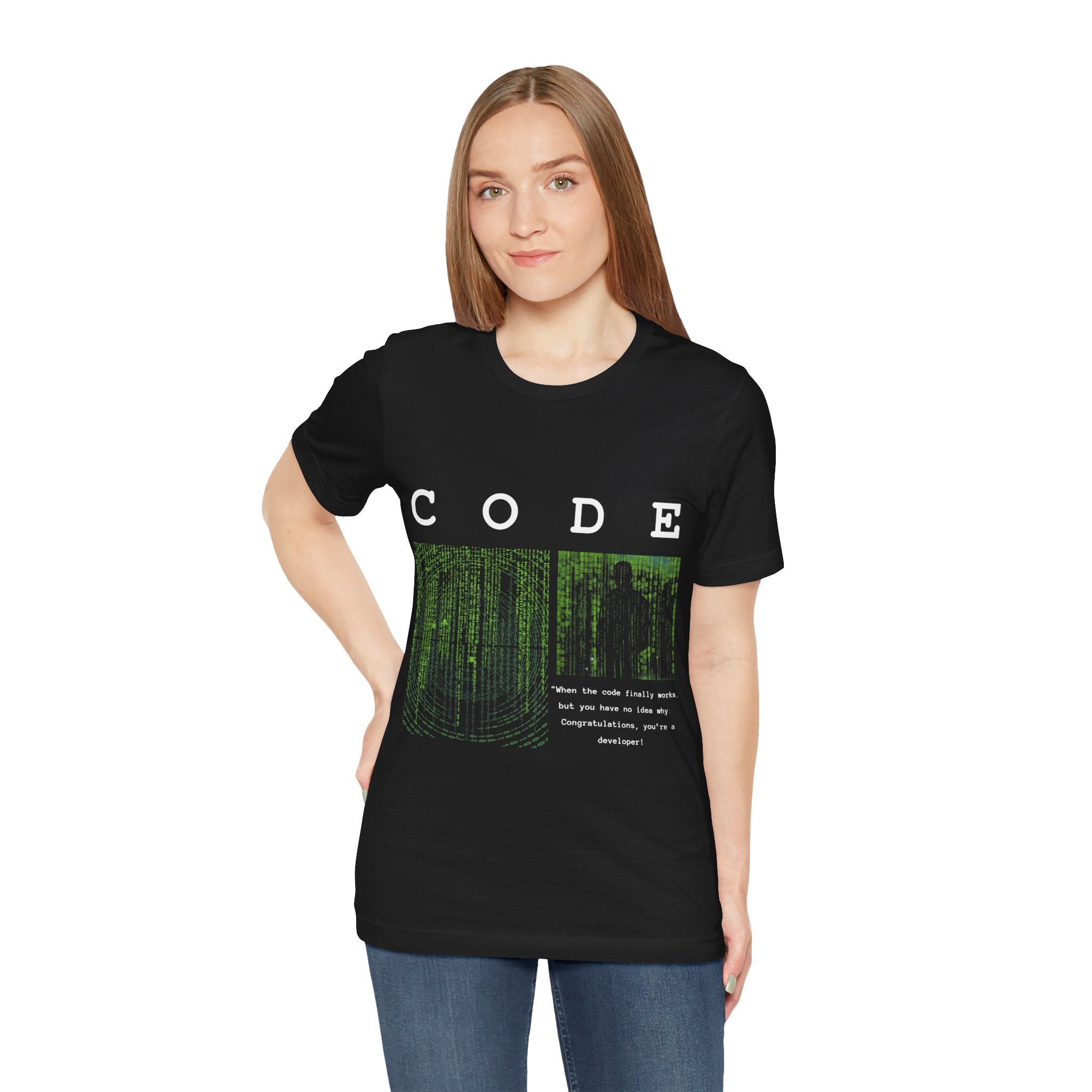 The Code - T-Shirt, Motivation, Mindfulness, Inspiration, Gift, Confidence, Geek, Graduation, University, Tech, Programmers