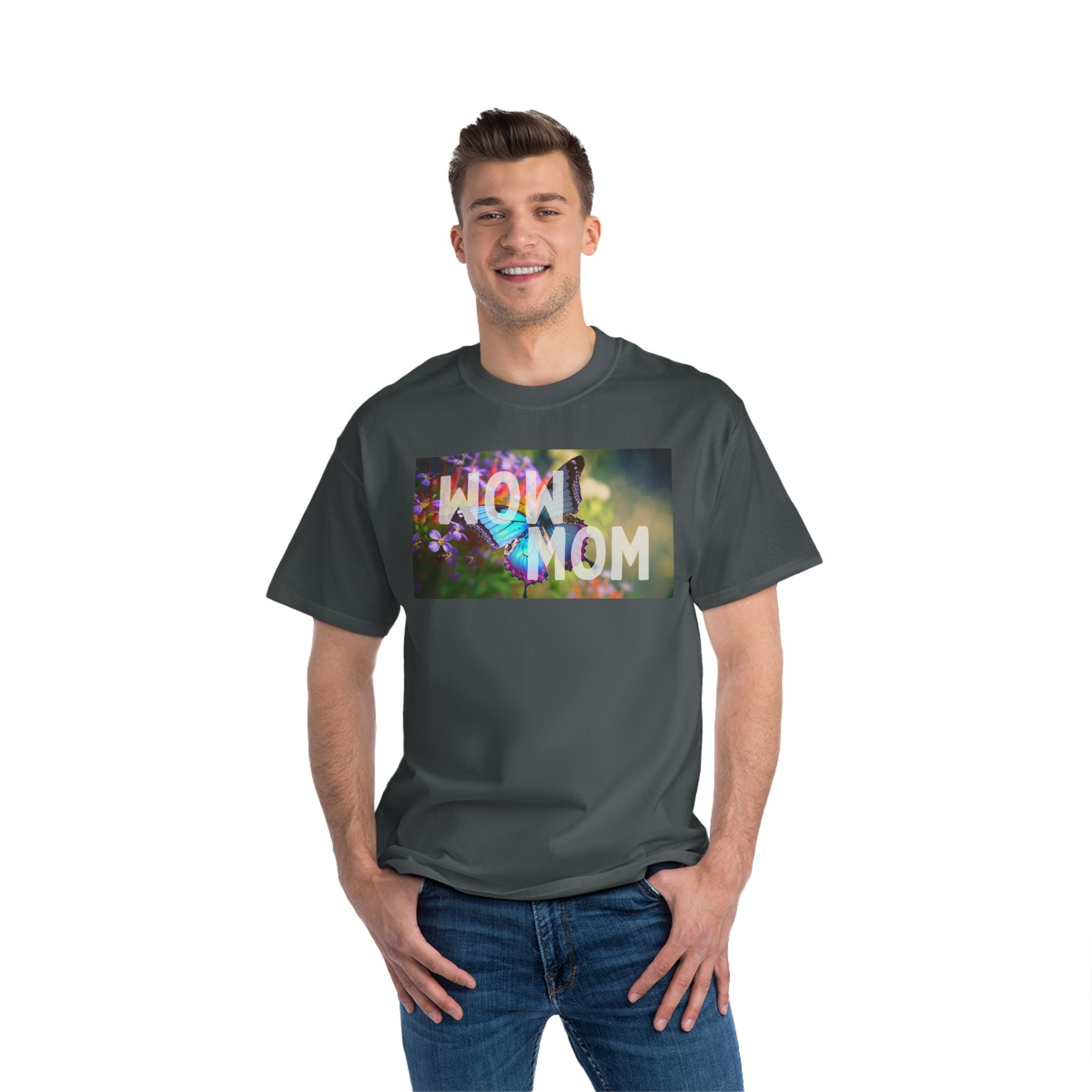 Wow Mom Butterfly T-Shirt