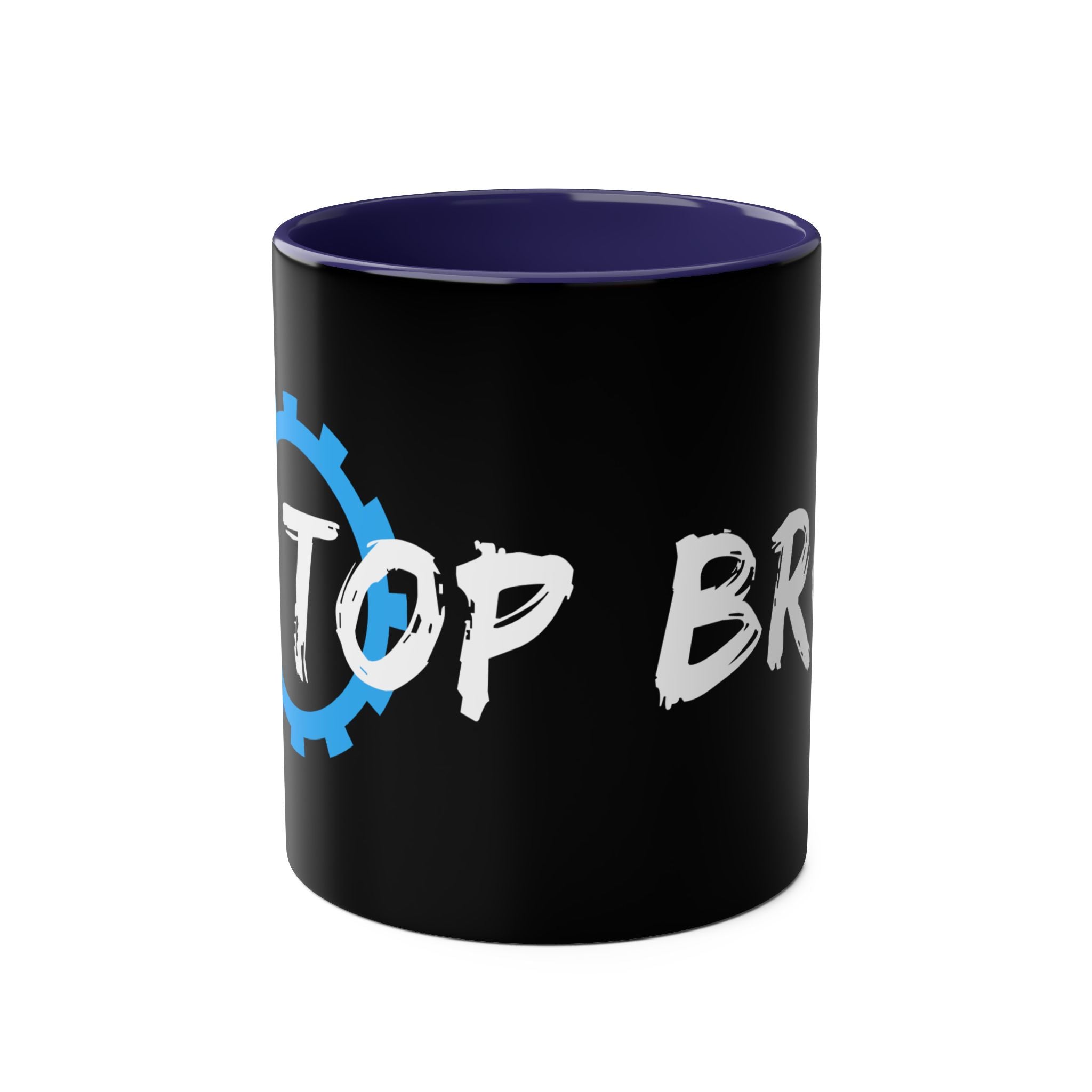 Top Brother Two-Tone Coffee Mug, Birthday Gift, 7 Colors