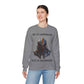 Be a Warrior Not a Worrier Crewneck Sweatshirt