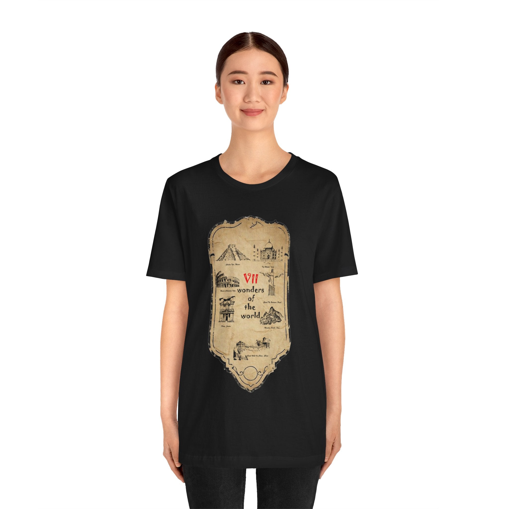 Seven Wonders of the World T-shirt