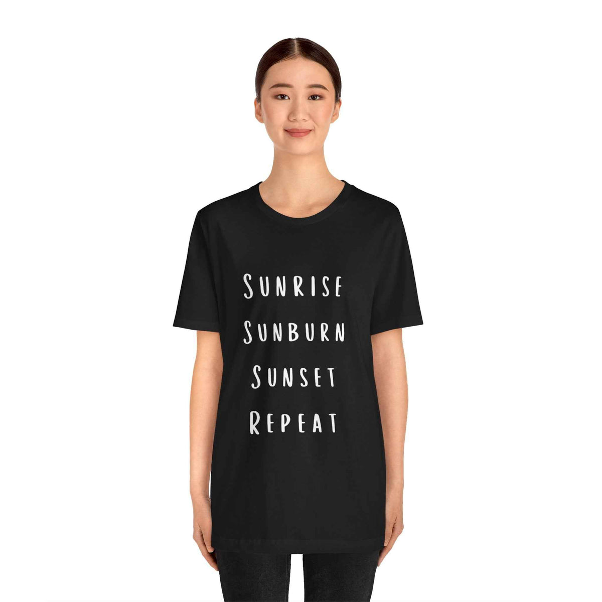 Sunrise Sunburn Sunset Repeat T-Shirt