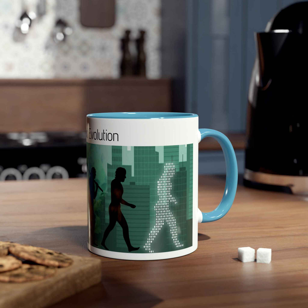 Evolution Coffee Mug Two-Tone 11oz
