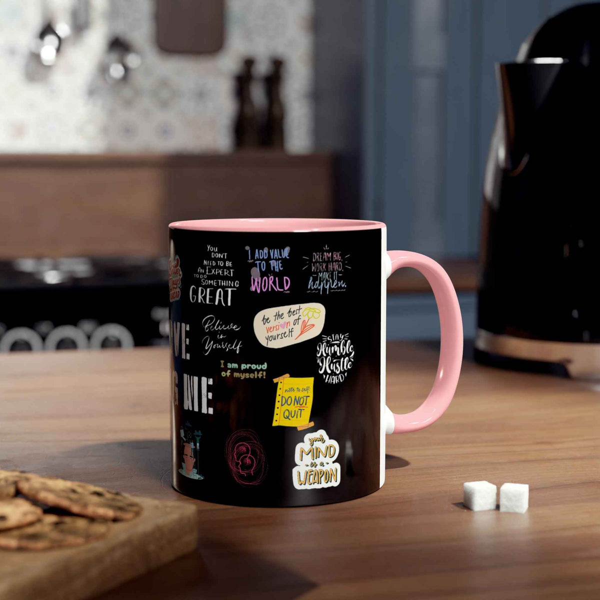 Love Yourself Two-Tone Coffee Mug, 11oz
