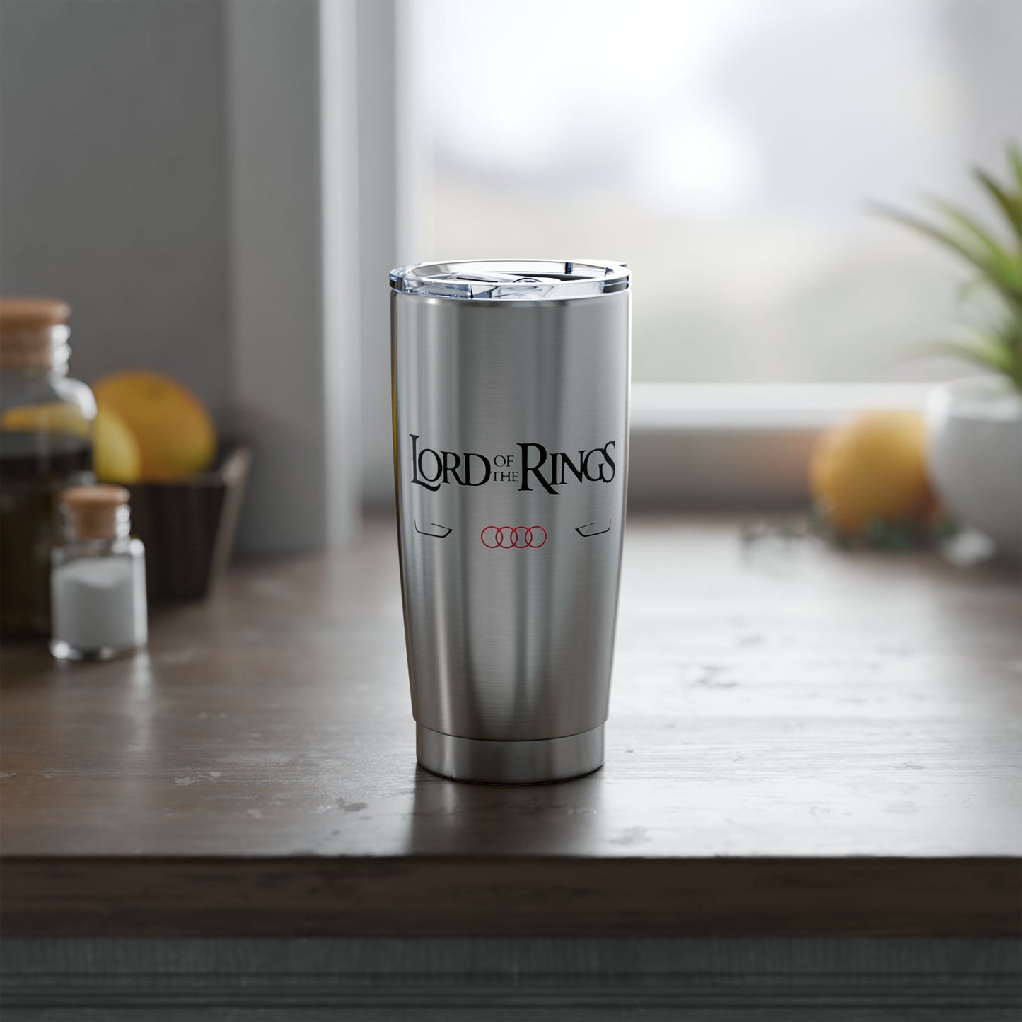 Lord of the Rings Stainless Steel 20oz Tumbler — Travel Mug for Fans