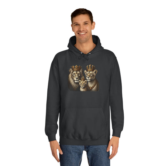 King of the Jungle Unisex College Hoodie - Conscience Garment