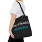 Stay Humble Hustle Hard Motivational Tote Bag