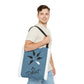 Be Different Whale Tote Bag — Inspirational Ocean Animal Canvas Tote