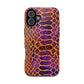 Purple-Gold Snake Skin Magnetic Impact Case