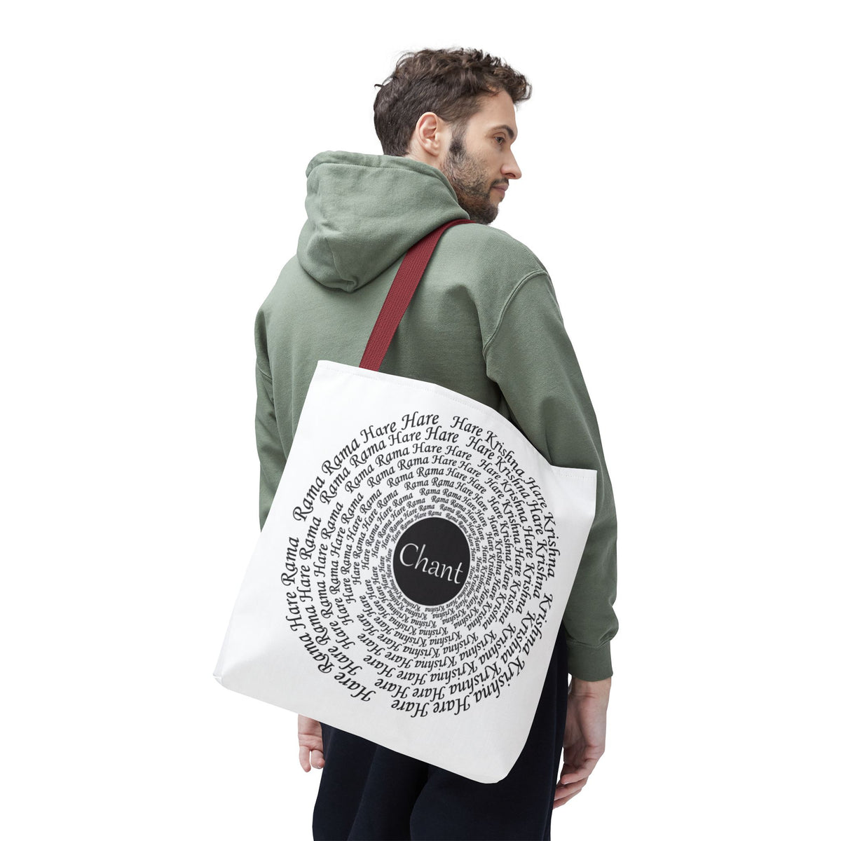 Hare Krishna Chant Mantra Meditation Tote Bag