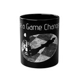 Be a Game Changer, Pawn over powering the King Two-Tone Coffee Mug