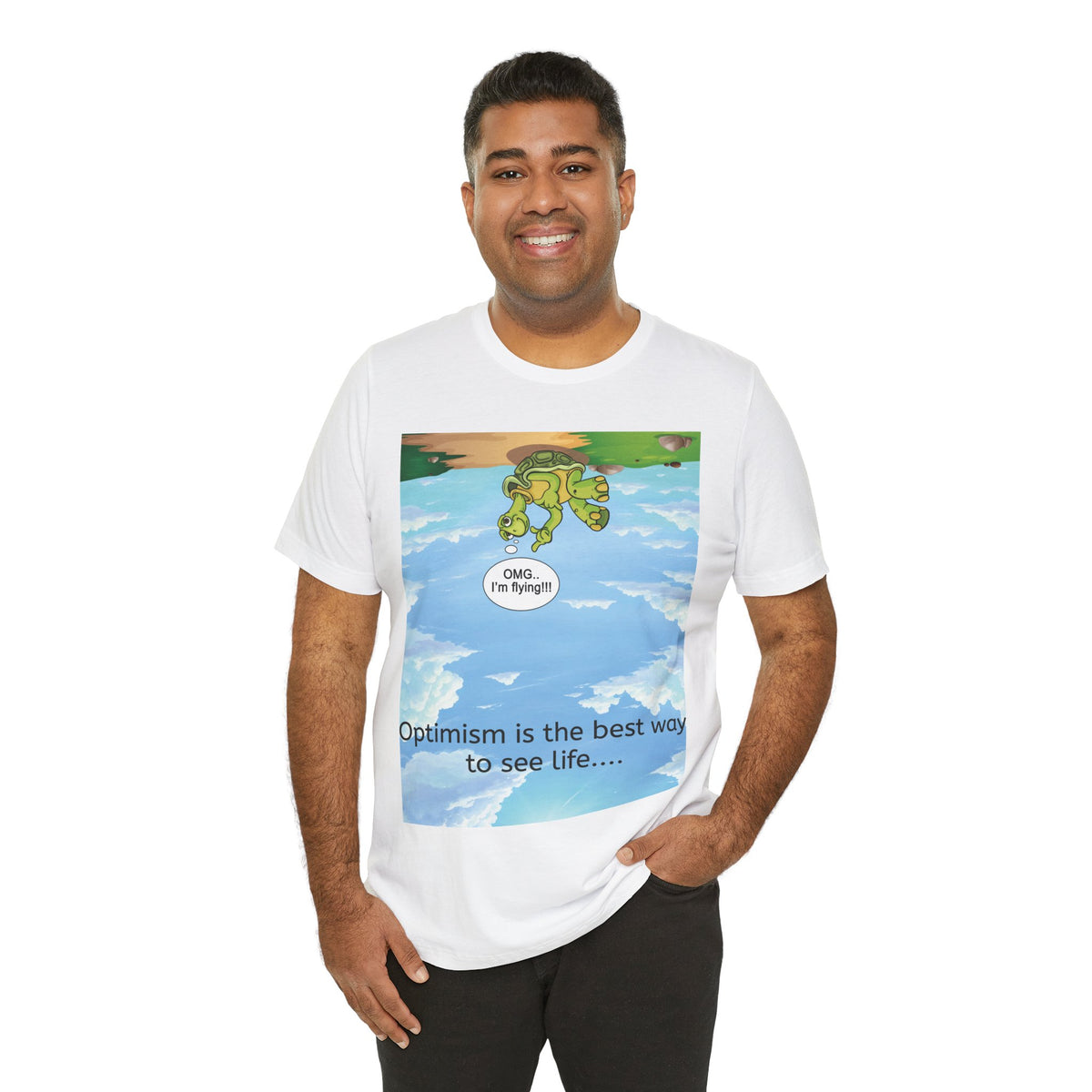 Optimistic Tortoise T-shirt - Conscience Garment