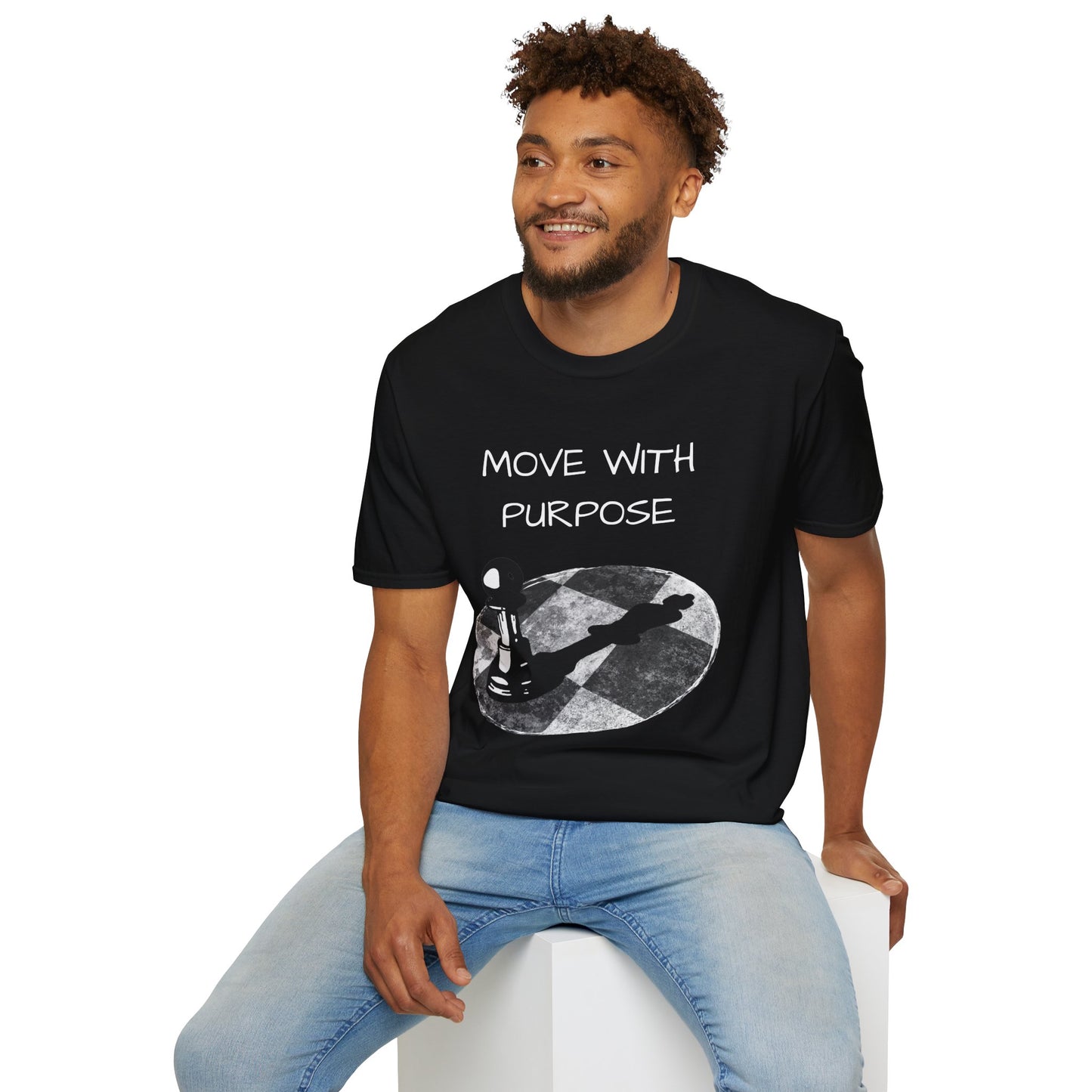 Chess Pawn 'Move With Purpose' T-Shirt