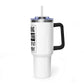 Gymnast Tumbler - "Warning: Gymnast Could Flip Any Moment" 40oz Vacuum Insulated Travel Cup
