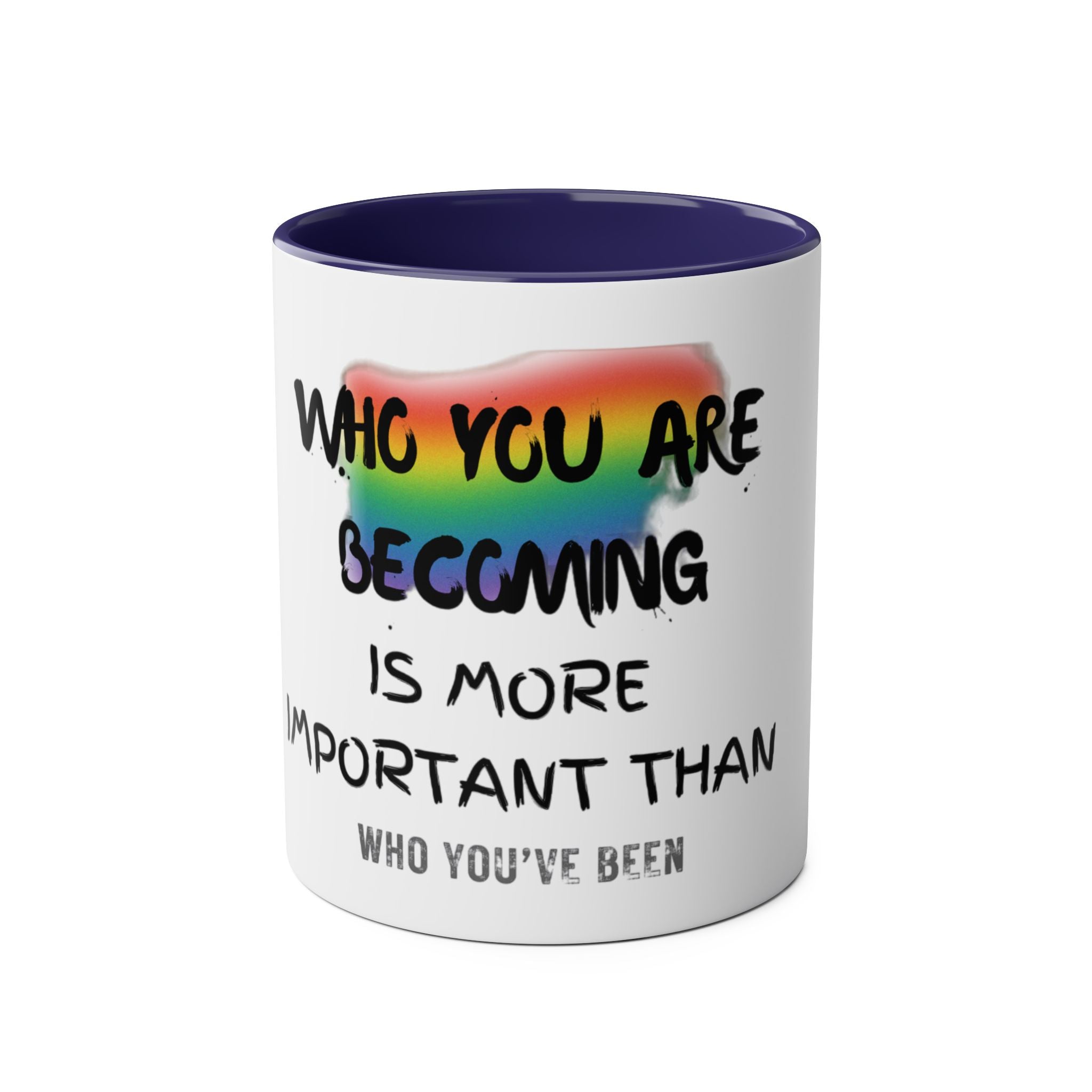 LGBT Two-Tone Coffee Mug, Gift, 7 Colors