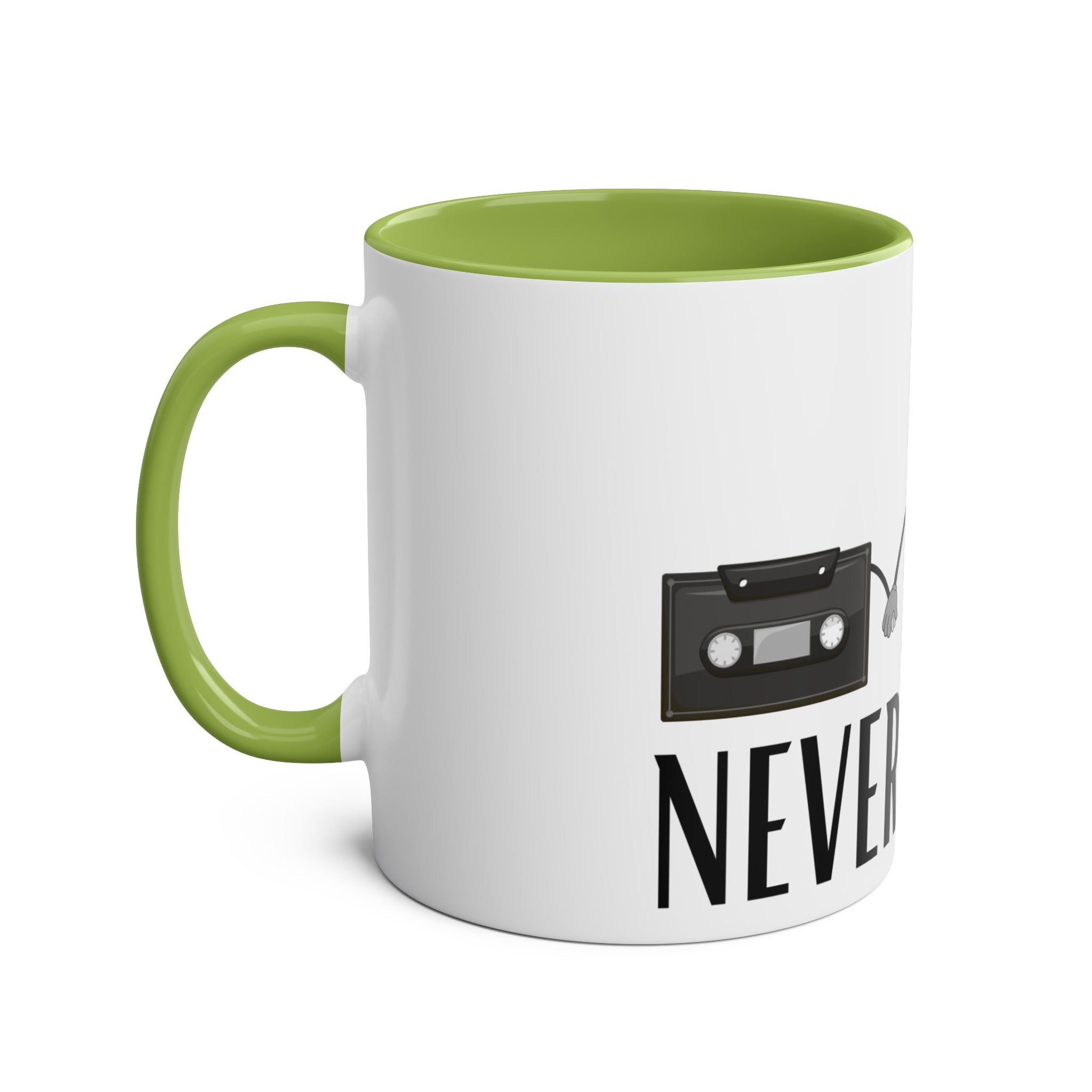 Never Forget, Mugs, 2 tone, Birthday Gift, Good Old Times, Conscience Garment, Coffee, Tea, Funny