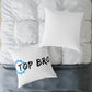 Top Bro Pillow - Square Poly Canvas Decorative Throw Cushion