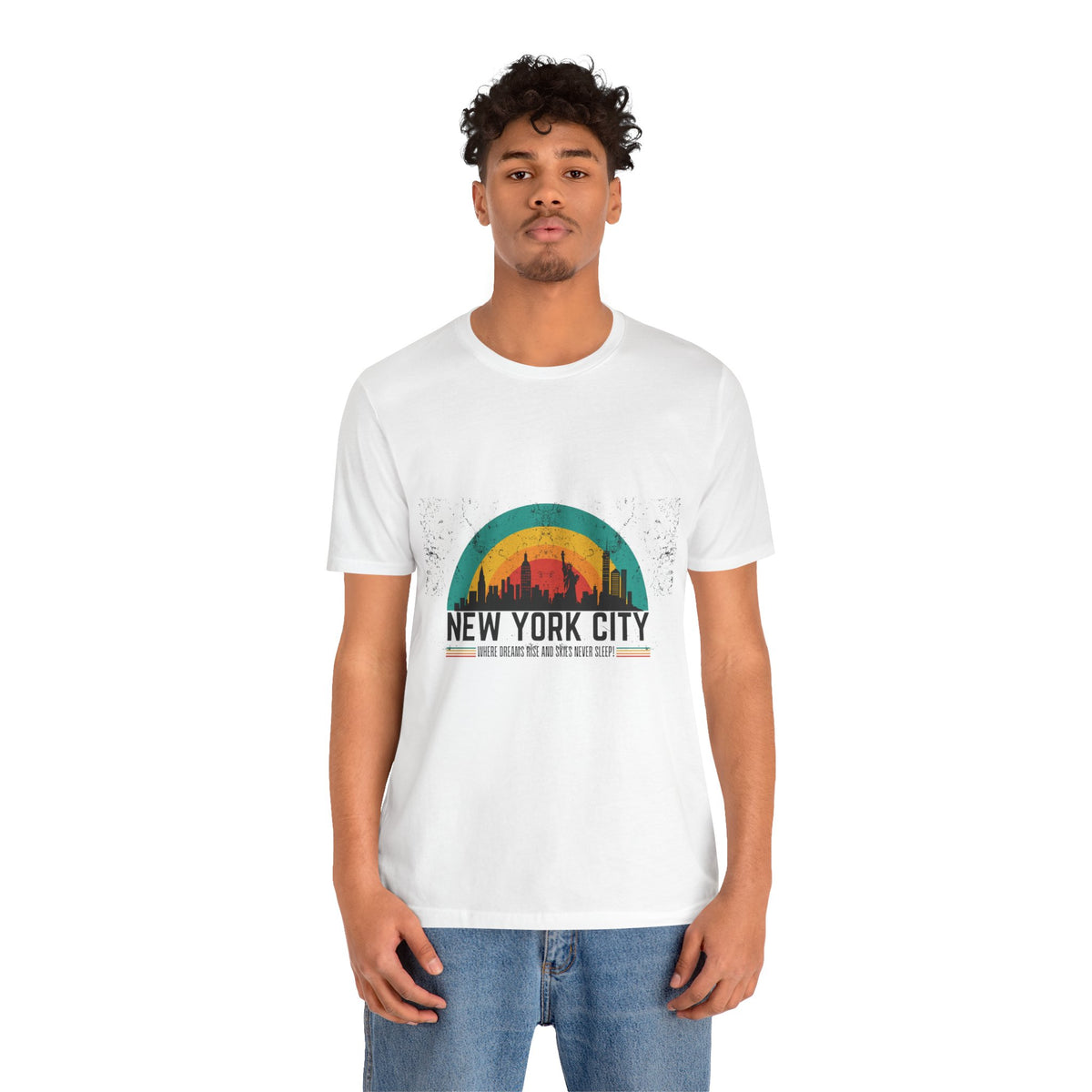 Cityscape T-Shirt - New York City Skyline, Gift, Inspiration - Conscience Garment