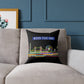 Mind The Gap Skyline Pillow — Neon London Decorative Throw Pillow