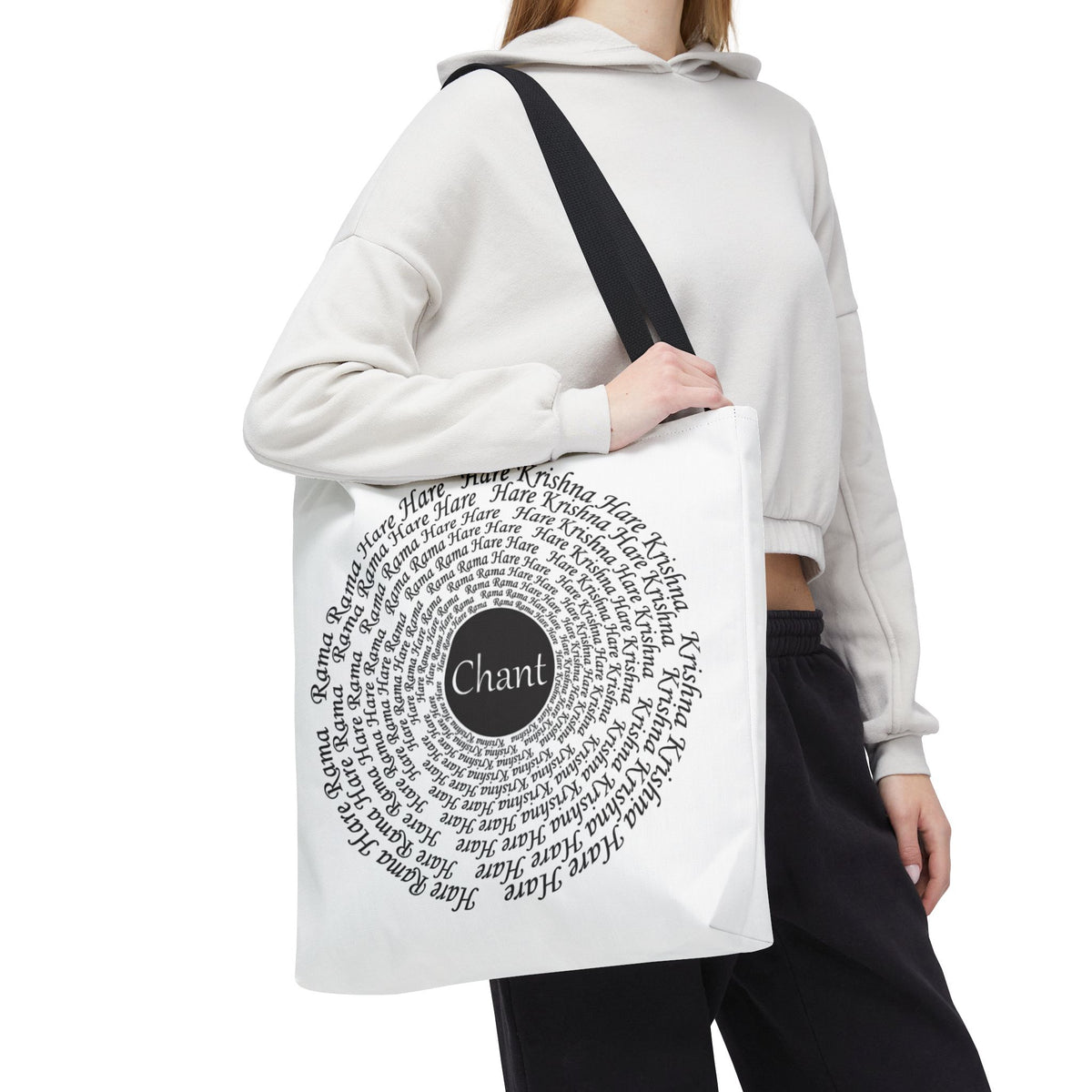 Hare Krishna Chant Mantra Meditation Tote Bag