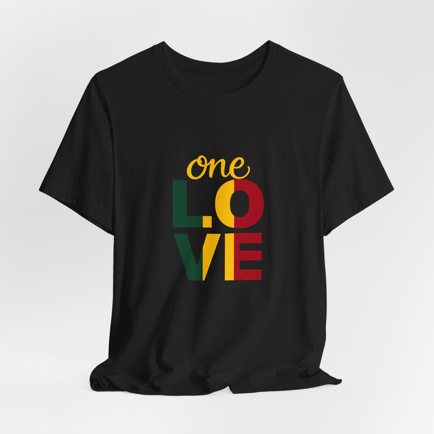 One Love Reggae T-shirt Short Sleeve