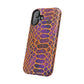 Purple-Gold Snake Skin Magnetic Impact Case
