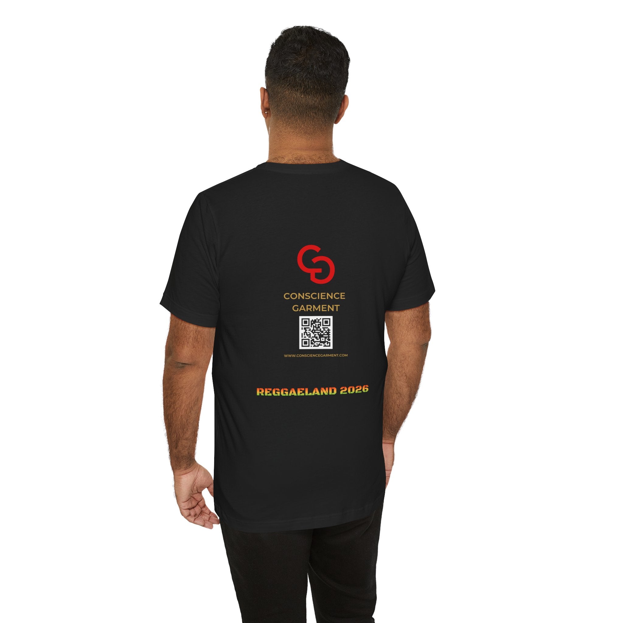 One Love Reggae T-Shirt Move With Purpose Inspirational Graphic T-Shirt