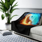 Yin Yang Sherpa Fleece Blanket – Spiritual Balance Gift