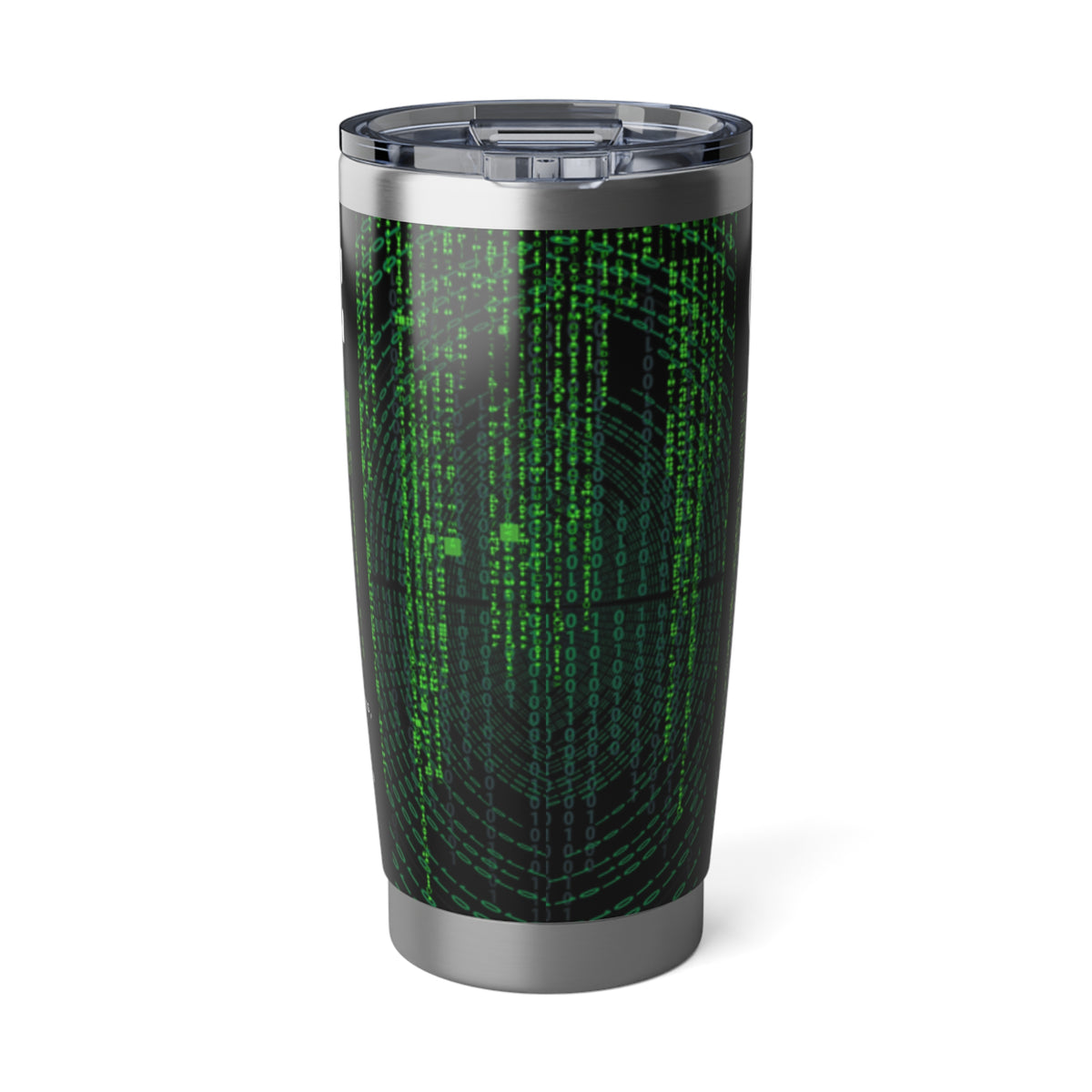Tumbler with Matrix and Code Design - Conscience Garment