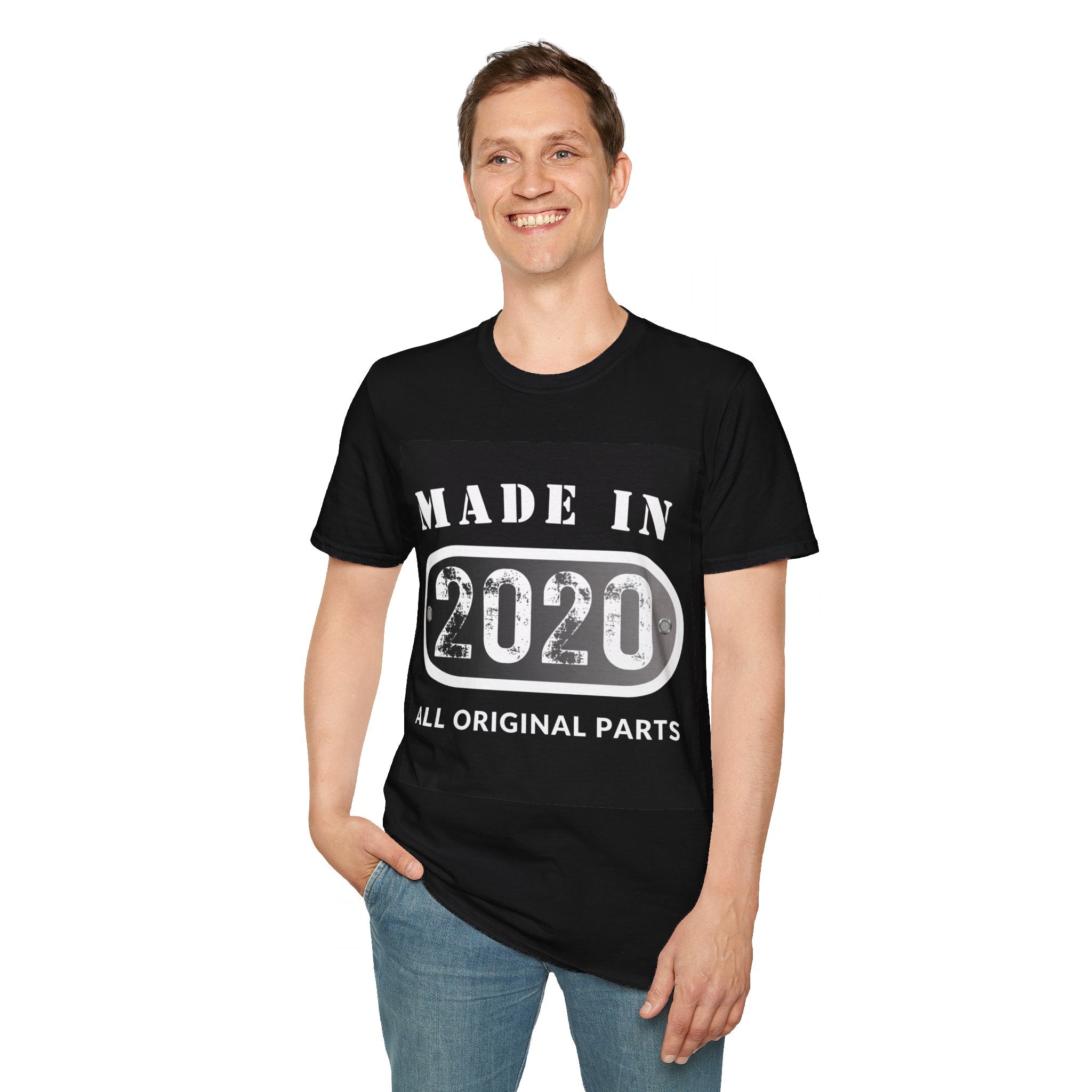 Made In 2020 T Shirt, Unisex, Men, Women, Cotton, Birthday Gift, Mindfulness, Motivational, Inspirational, Positive, Mindset