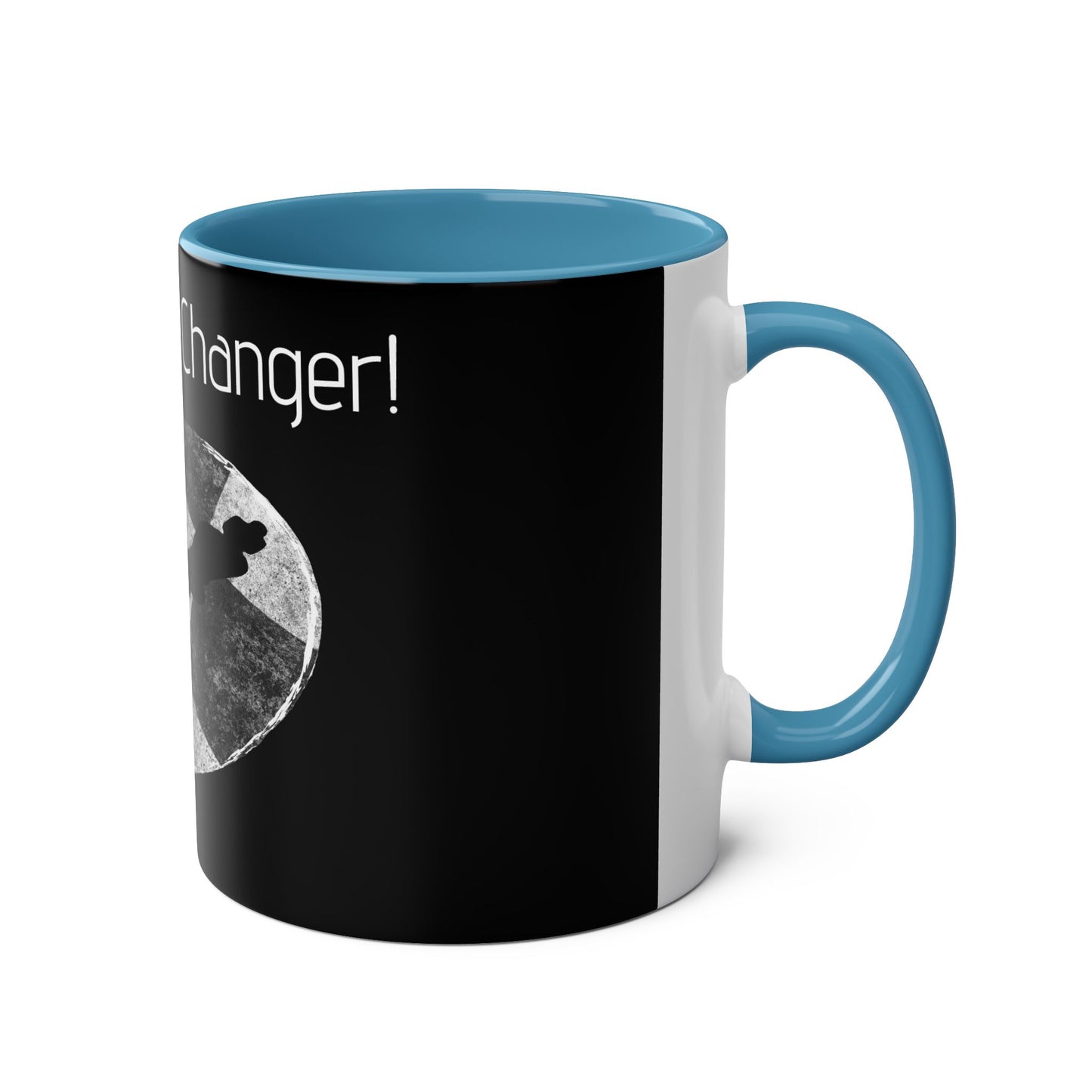 Be a Game Changer, Pawn over powering the King Two-Tone Coffee Mug - Conscience Garment