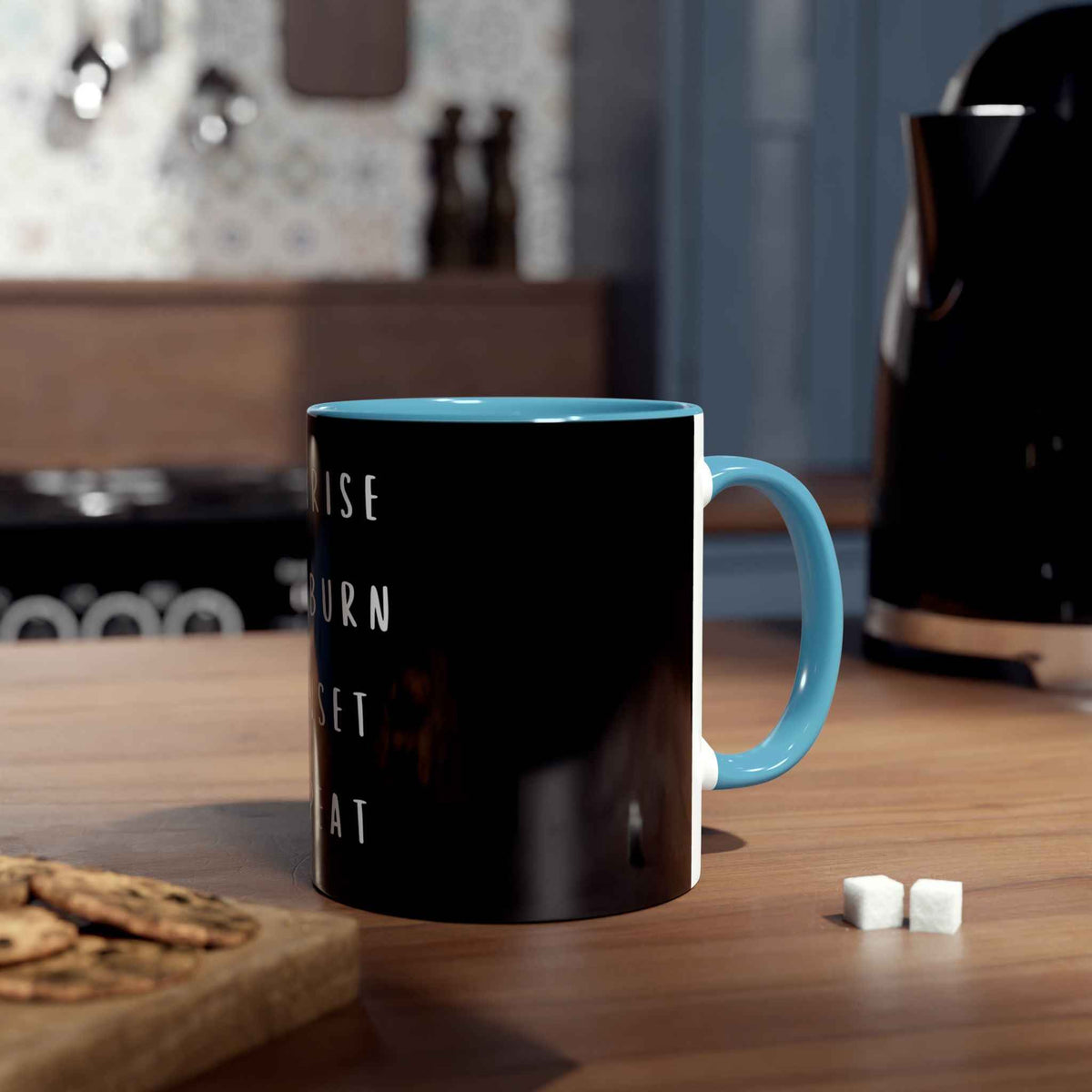 Holiday Coffee Mug - Sunrise Sunburn Sunset Repeat  - 11oz
