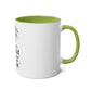 60th Birthday Two-Tone Coffee Mug, 11oz - Conscience Garment
