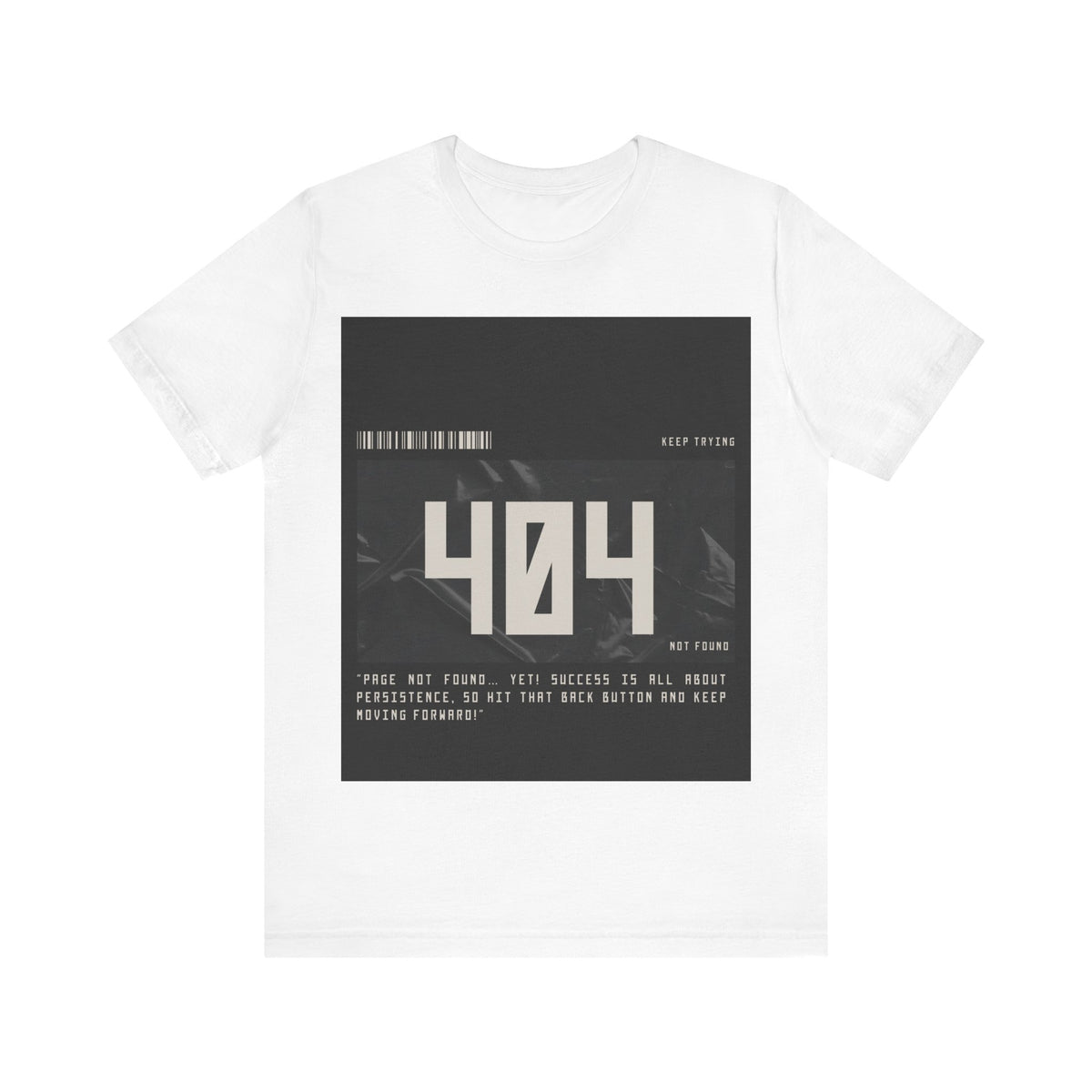 Funny 404 Error Unisex Tee - Technical Professionals - Conscience Garment