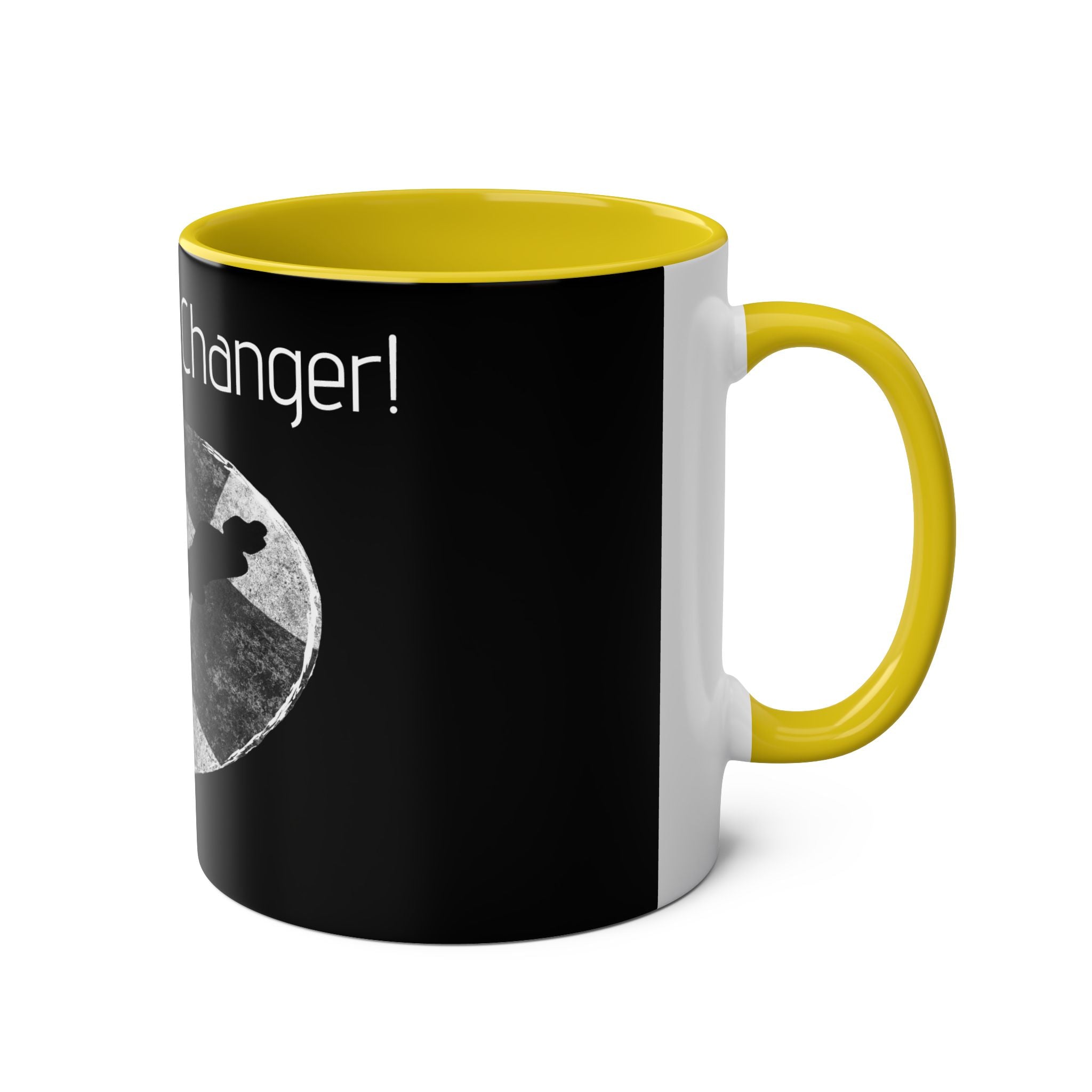 Be a Game Changer, Pawn over powering the King Two-Tone Coffee Mug, Birthday Gift, Chess