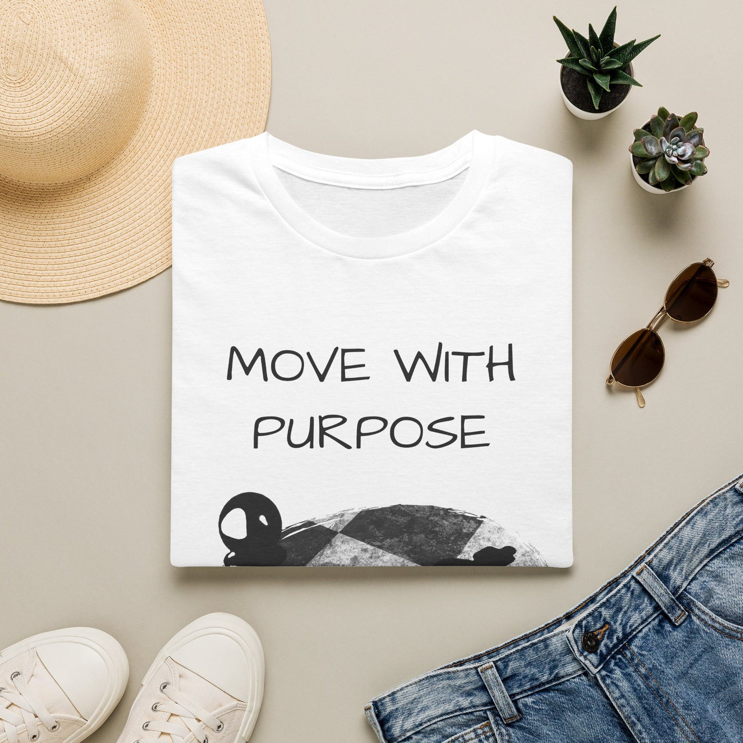 Chess Pawn 'Move With Purpose' T-Shirt