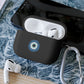 AirPods Case Cover with Evil Eye Design, Protective Case for AirPods Pro, Trendy Wireless Earbud Cover, Unique Gift for Music Lovers, [...] - Conscience Garment