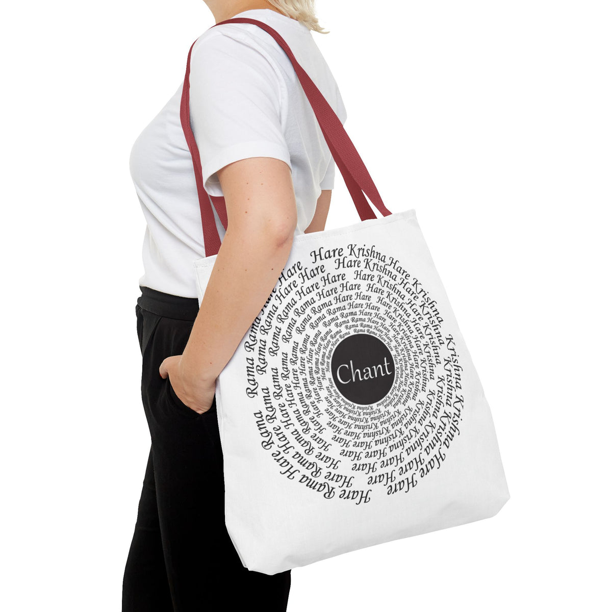 Hare Krishna Chant Mantra Meditation Tote Bag