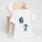Number 6 & 7 Cartoon Tee — Playful Matching Numbers Graphic T-Shirt - Conscience Garment