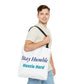 Stay Humble Hustle Hard Motivational Tote Bag