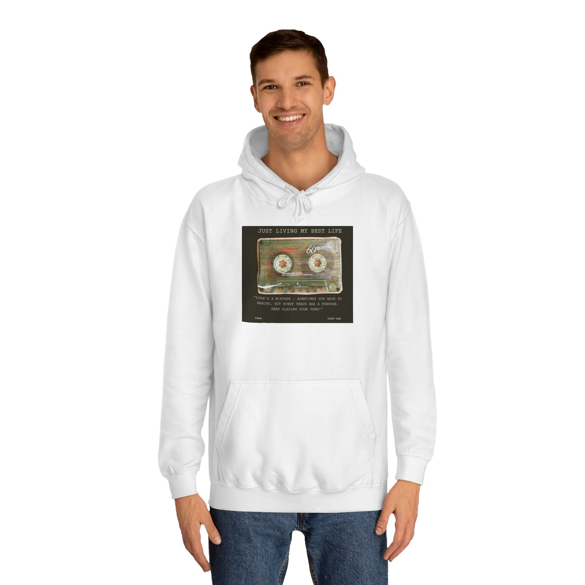 Vintage Cassette Tape Hoodie - Conscience Garment