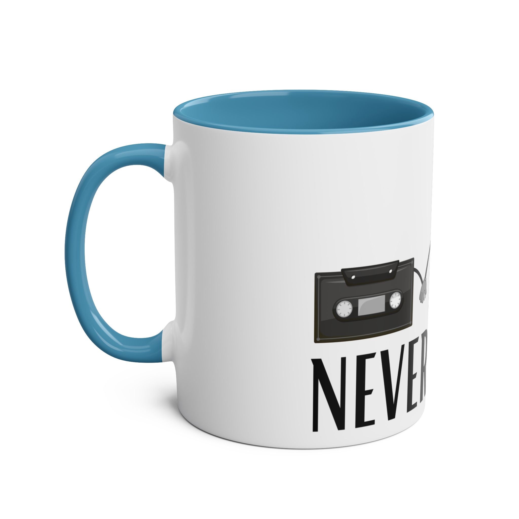 Never Forget, Mugs, 2 tone, Birthday Gift, Good Old Times, Conscience Garment, Coffee, Tea, Funny