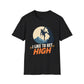 Climbing T-Shirt — I Like to Get High Mountain Rock Climber T-Shirt - Gift