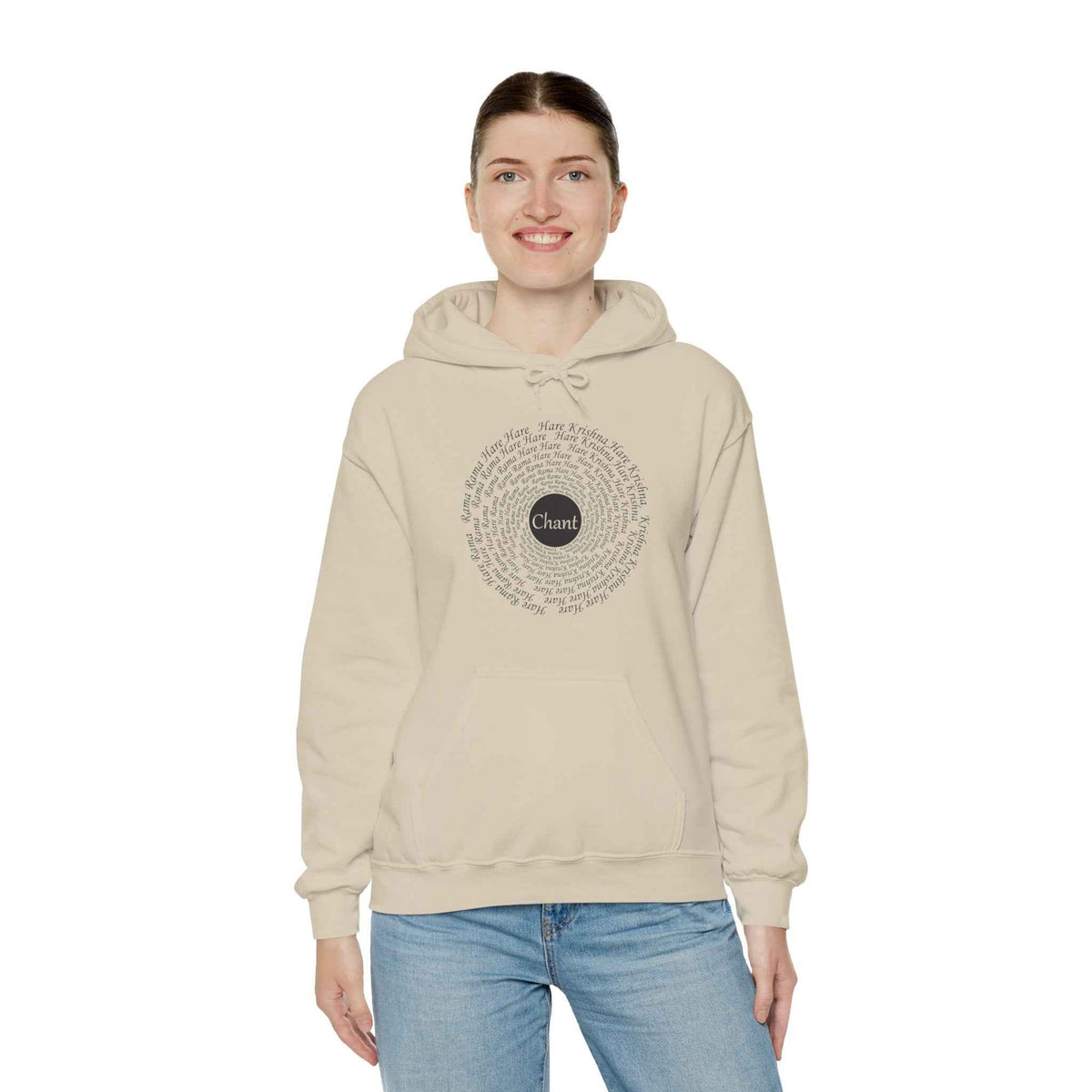 Hare Krishna, Hoodie, Zen, Faith, Mindfulness, Motivation, Inspiration, Conscience Garment, Wearing, Gift, Men, Women