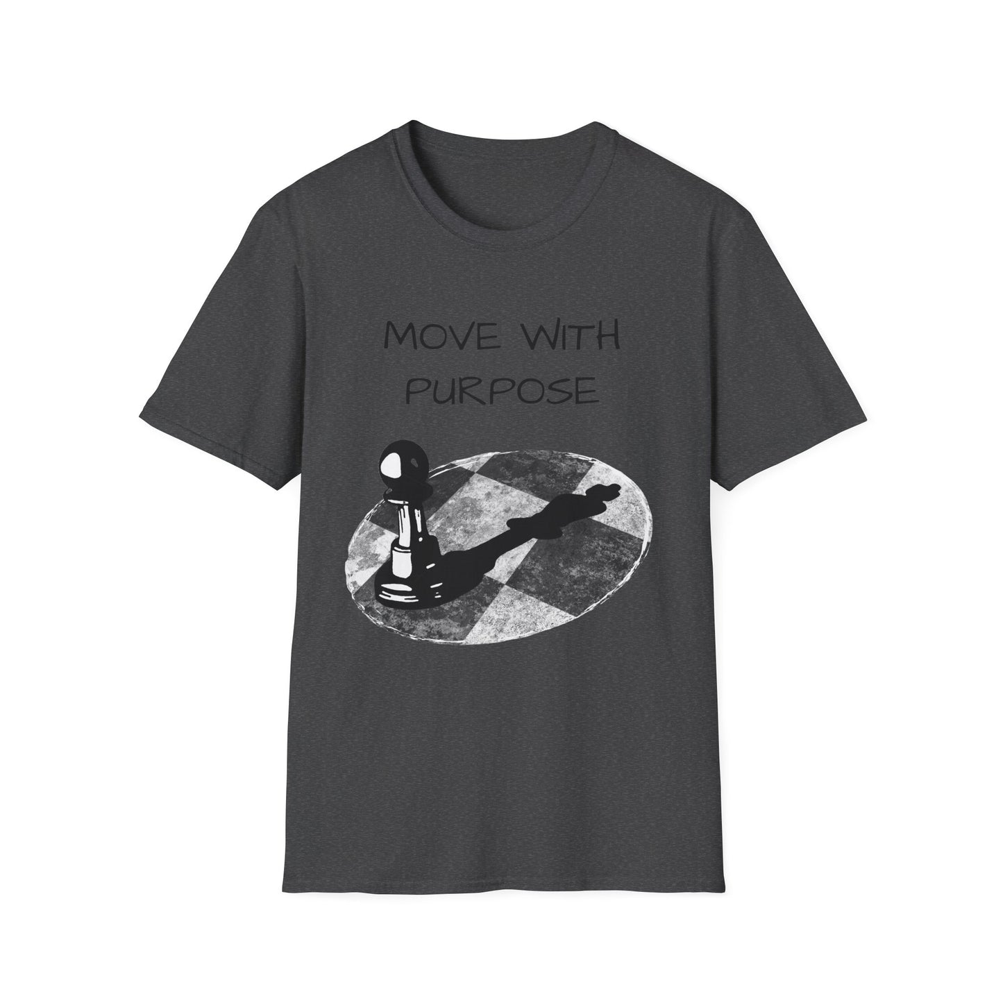 Chess Pawn 'Move With Purpose' T-Shirt