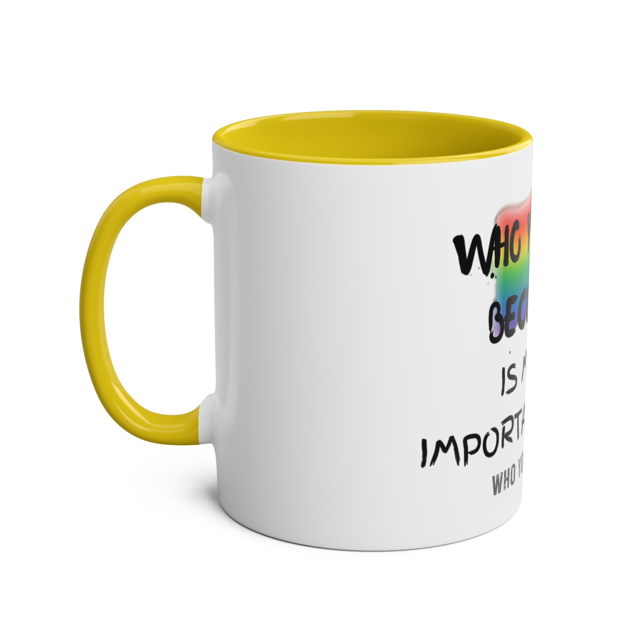 LGBT Two-Tone Coffee Mug, Gift, 7 Colors